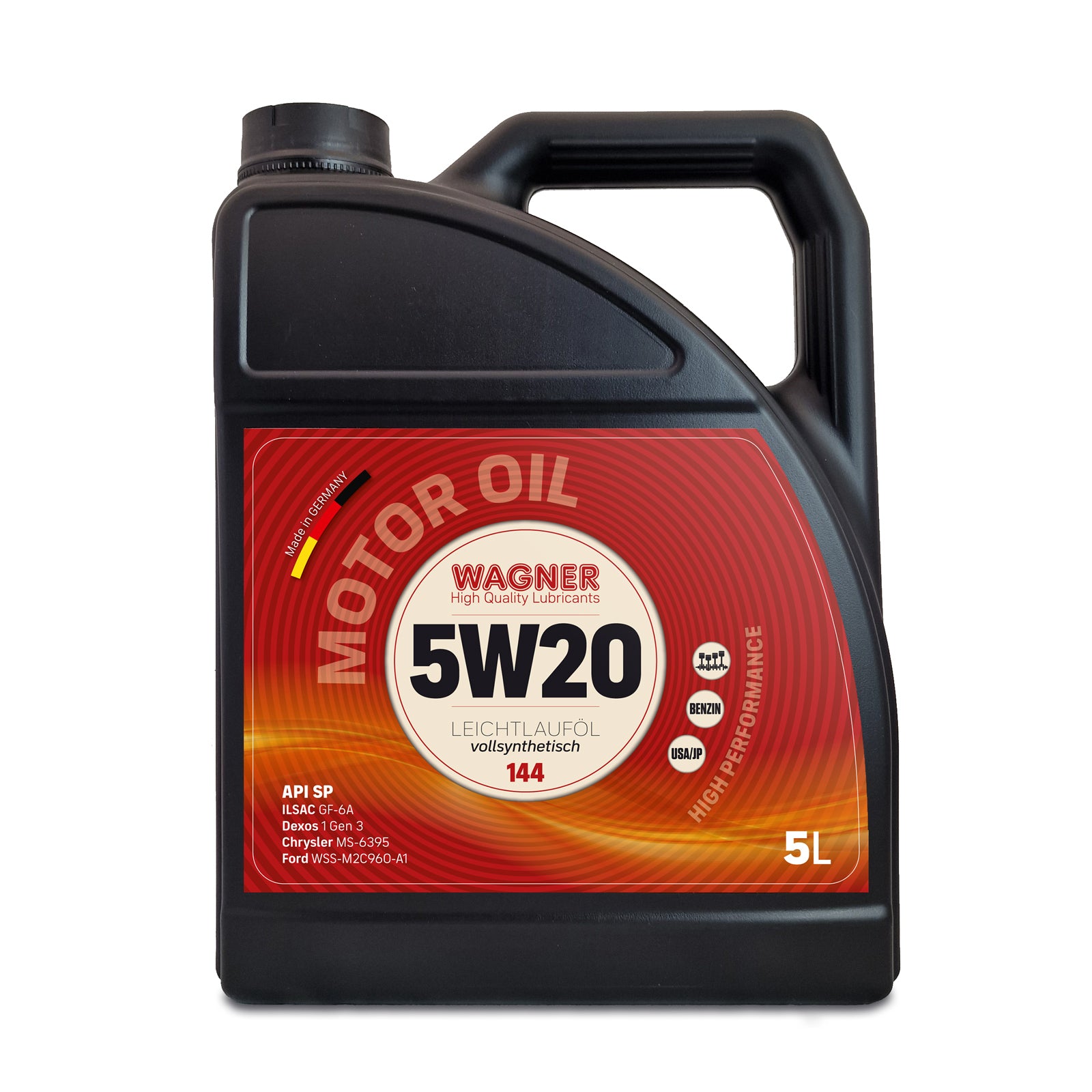 Performance low-friction oil SAE 5W/20 fully synthetic