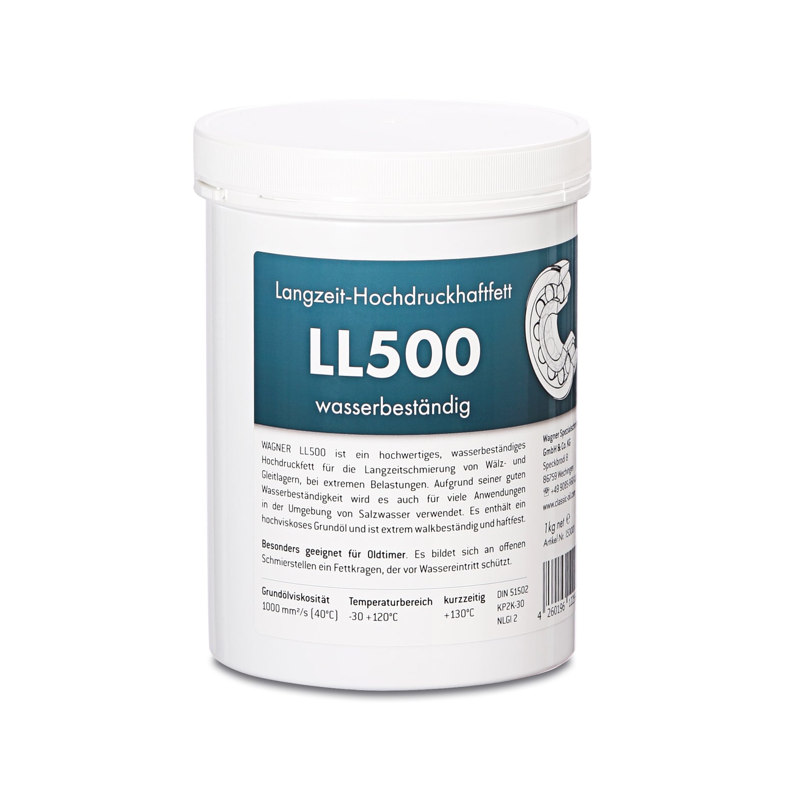 Langzeit-Hochdruckfett LL500