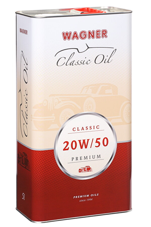 5 Liter WAGNER Classic SAE 20W/50 Premium Oldtimer Motoröl Motorenöl
