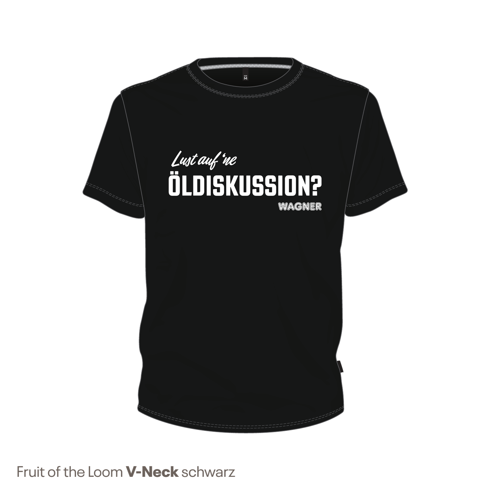 Classic-Oil-Shirt "Öldiskussion"