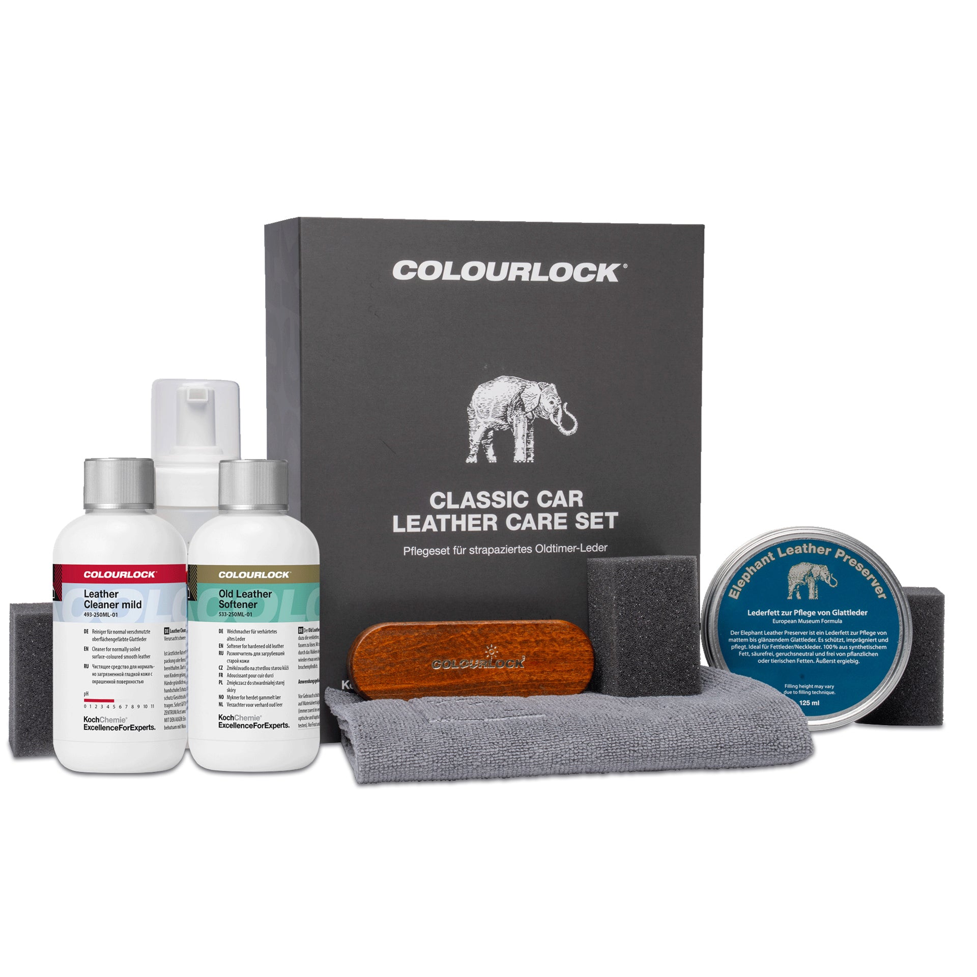 COLOURLOCK Classic Car Leather Care Set