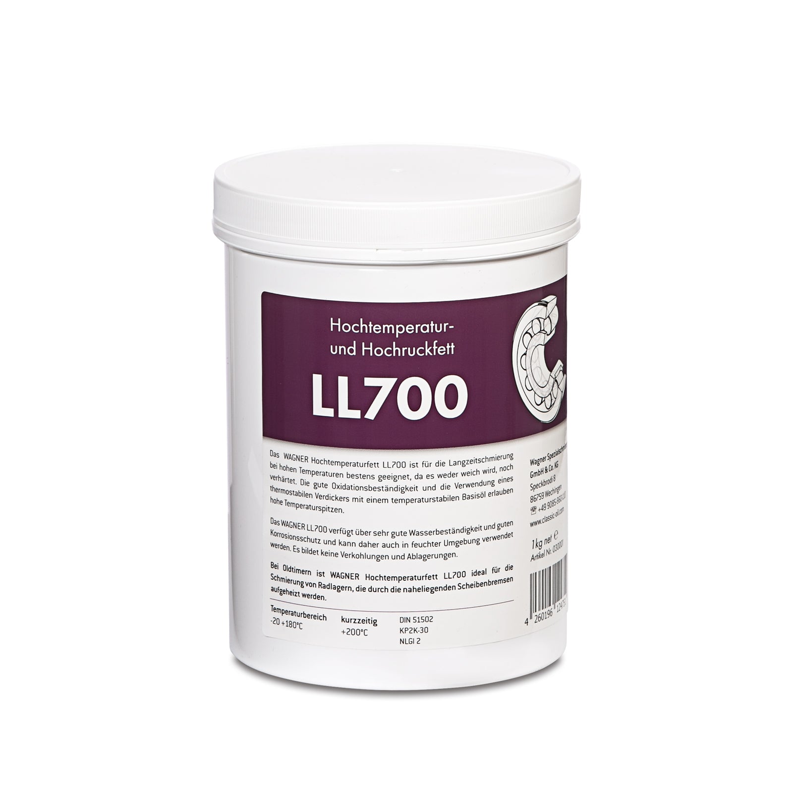 High temperature grease LL700