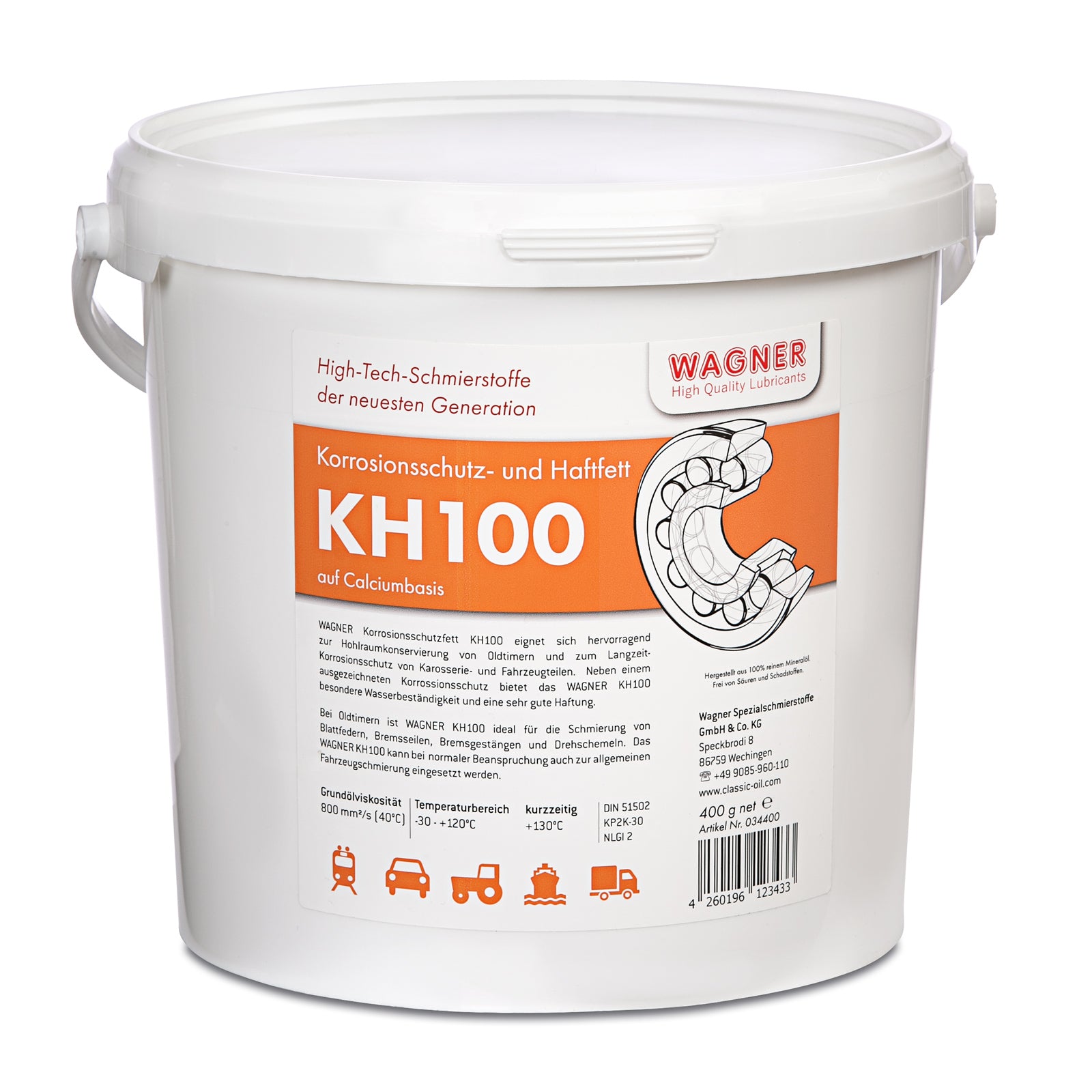 Korrosionsschutz- und Haftfett KH100