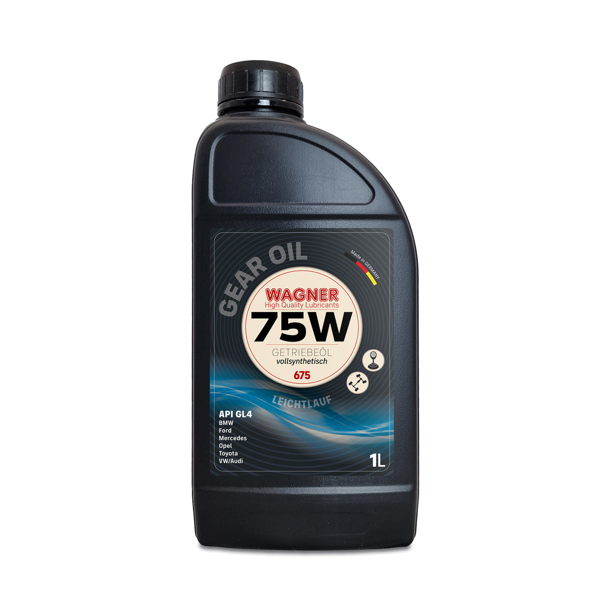 Smooth-running gear oil SAE 75W GL4 fully synthetic