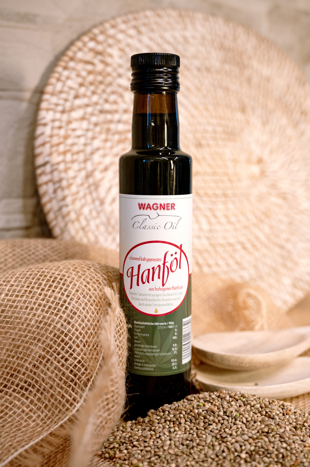Farm hemp oil